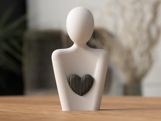 Mors Hjerte - Moderne Designskulptur