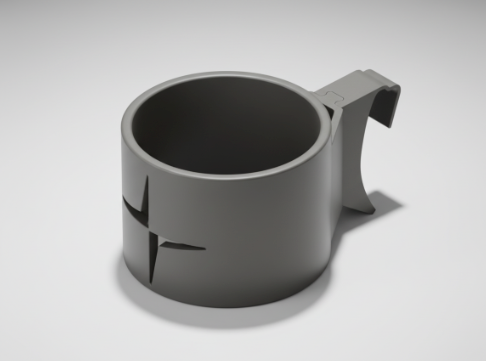 Kopholder til Polestar 2 (Handskerum)