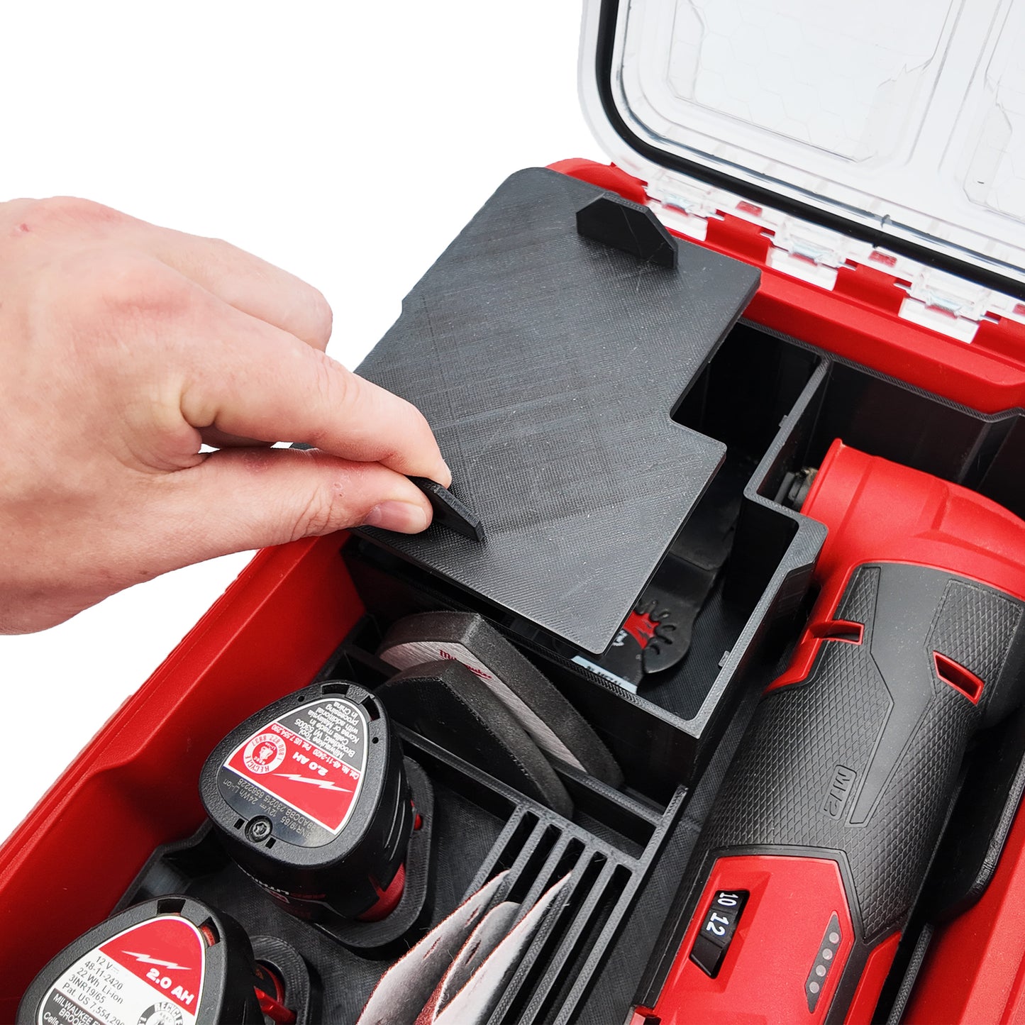Indsats til Milwaukee M12 Multicutter (FMT) - Packout Compact